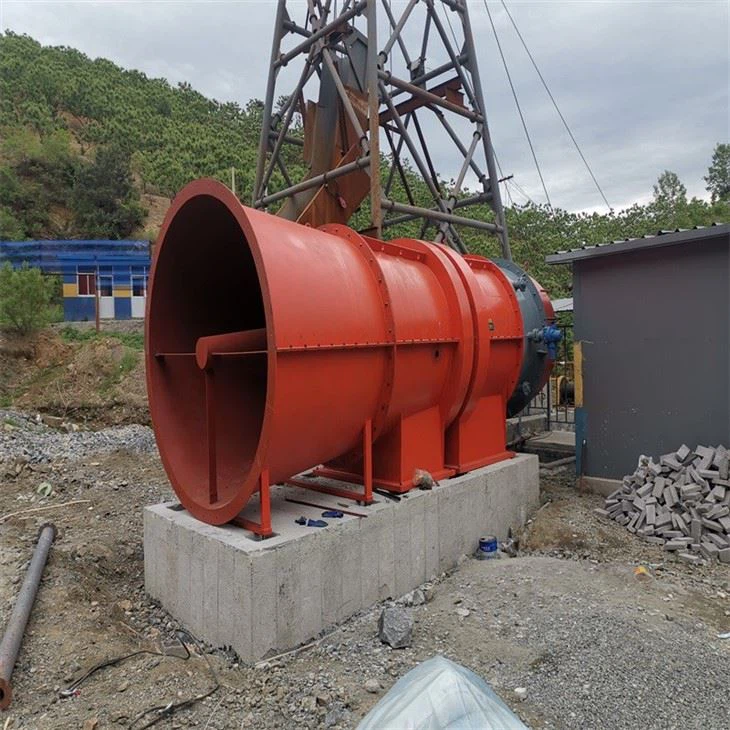 Underground Fans Dk45-8 And 2*37 Kw Tunnels Ventilaiton Mine Fan